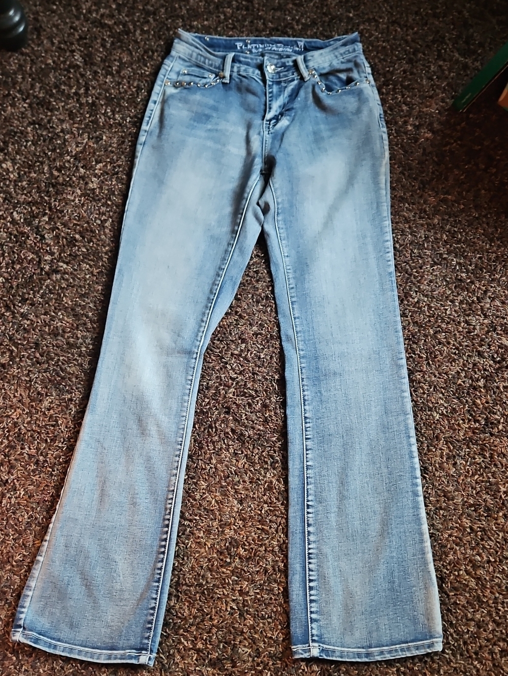 Platinum Plus Straight-Leg Jeans